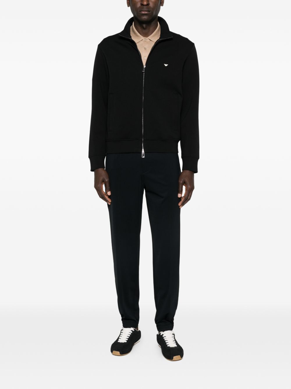 Emporio Armani Sweaters BLACK EM004536AF10013UC001 (EMPORIO ARMANI / スウェット・フーディー ) | EMPORIO ARMANI (エンポリオ アルマーニ)(1)