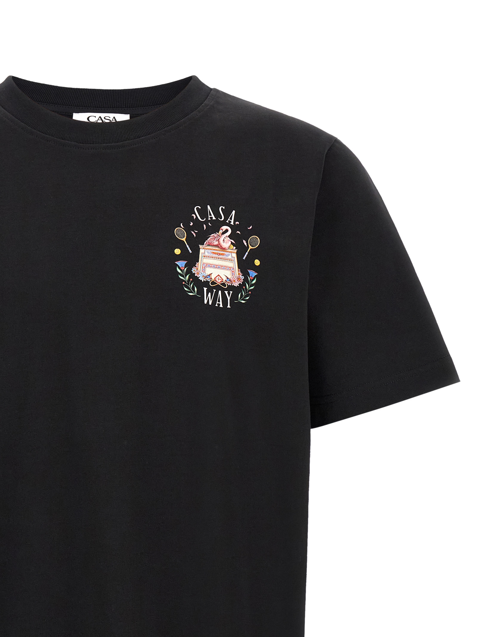 T-shirt with 'Casa Way' print MPF26JTS00117CASAWAY (Casablanca / Tシャツ・カットソー ) | Casablanca (カサブランカ)(2)