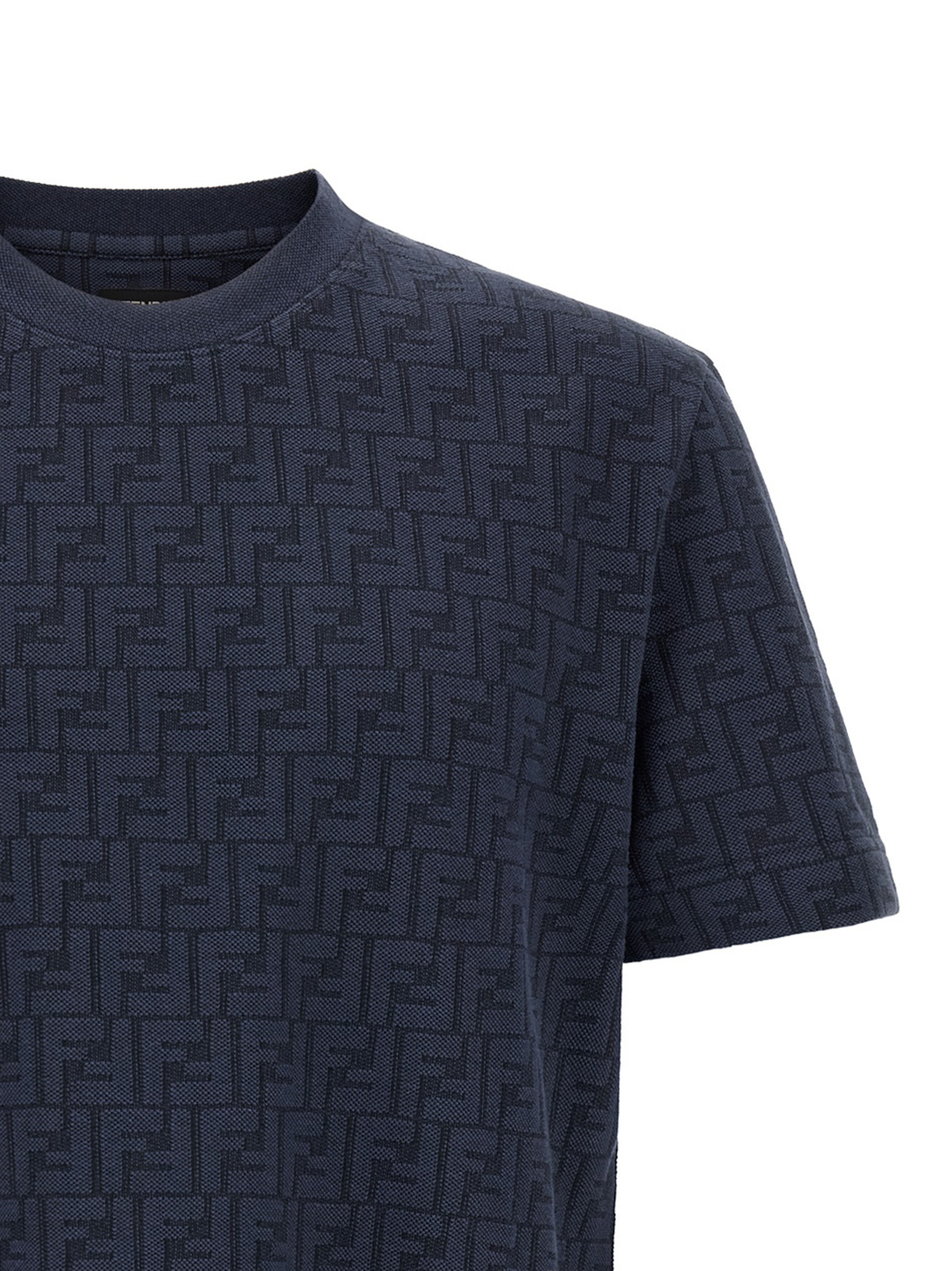 'FF' piquet t-shirt FY0936AUR1F0QA2 (FENDI / Tシャツ・カットソー ) | FENDI (フェンディ)(2)