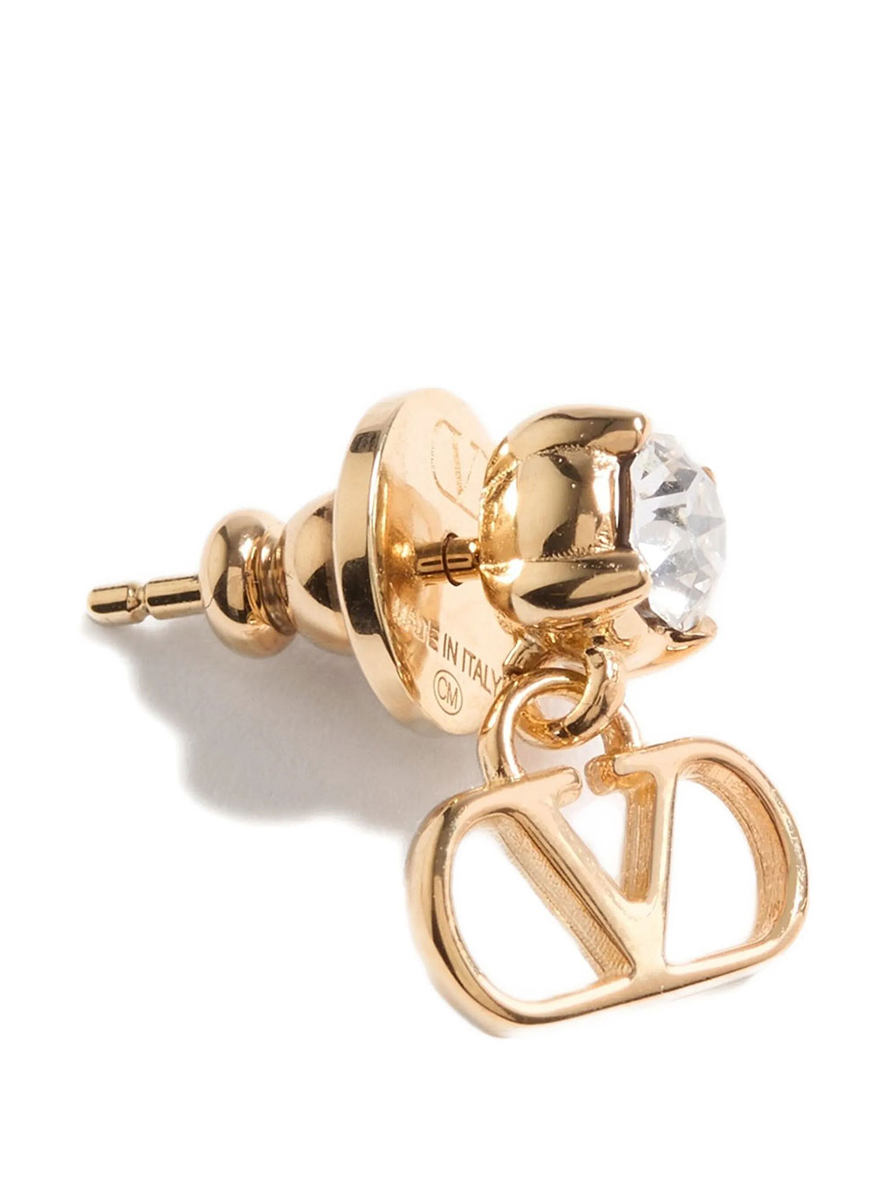 VLOGO SIGNATURE EARRINGS IN METAL AND SWAROVSKI® CRYSTALS WJ0BV7YCW9MN (Valentino Garavani / ピアス・イヤリング ) | Valentino Garavani (ヴァレンティノ)(2)