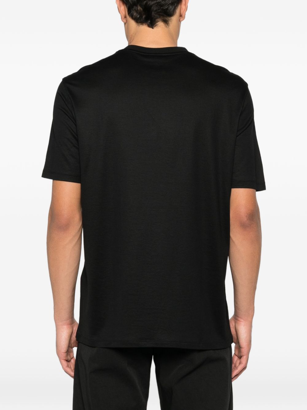 Emporio Armani T-shirts and Polos BLACK EM004592AF13747UC001 (EMPORIO ARMANI / Tシャツ・カットソー ) | EMPORIO ARMANI (エンポリオ アルマーニ)(3)