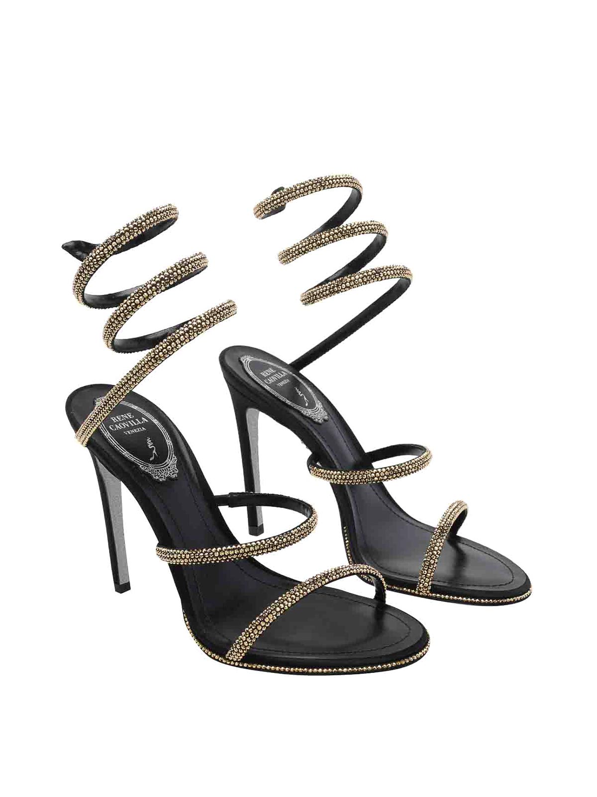 Cleo pump sandals C12538105R001V284 (RENE CAOVILLA / サンダル ) | RENE CAOVILLA (レネ カオヴィラ)(1)