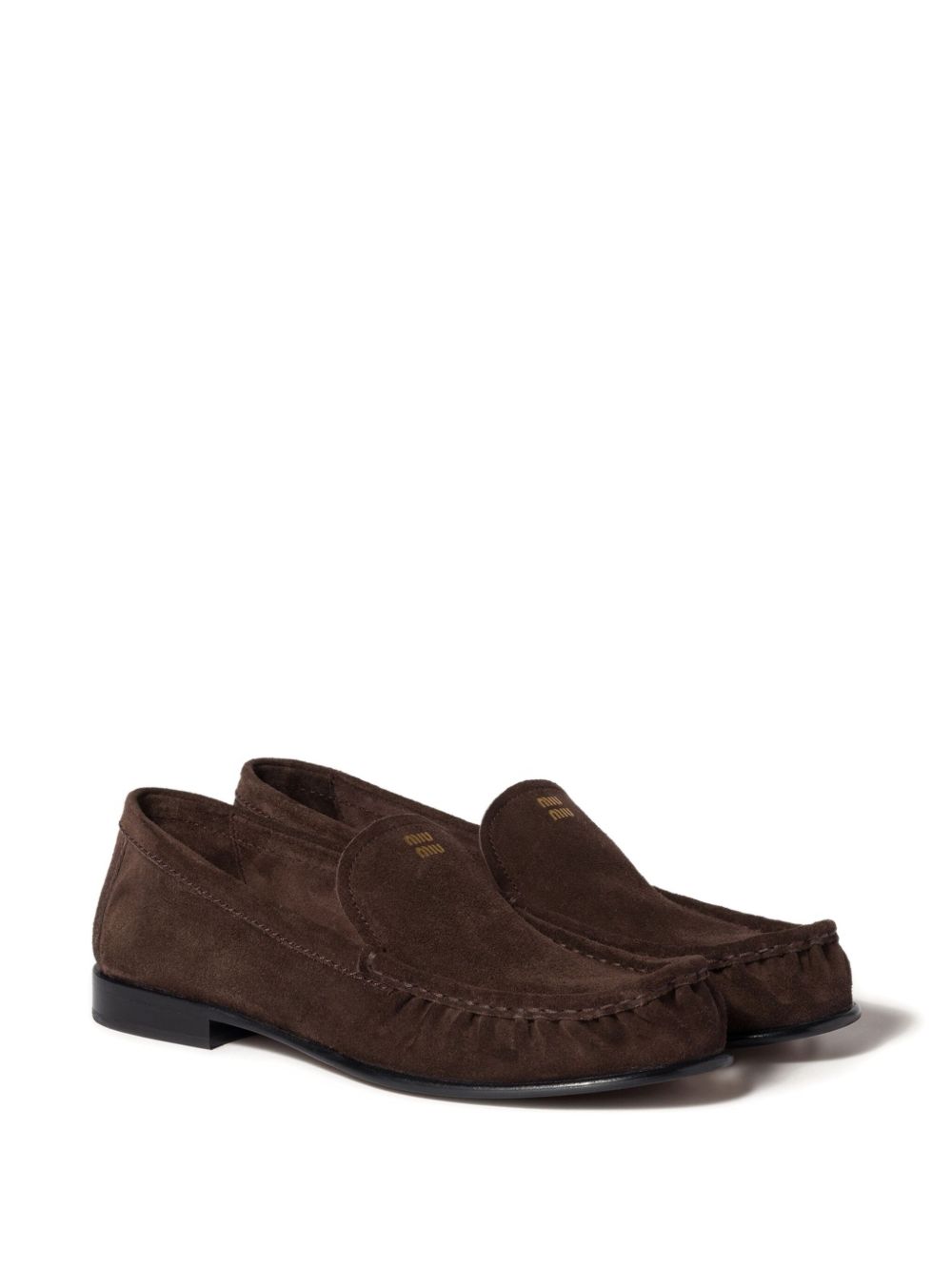 Miu Miu Flat shoes BROWN 5D499E054F0003 (MIU MIU / フラットシューズ ) | MIU MIU (ミュウミュウ)(2)