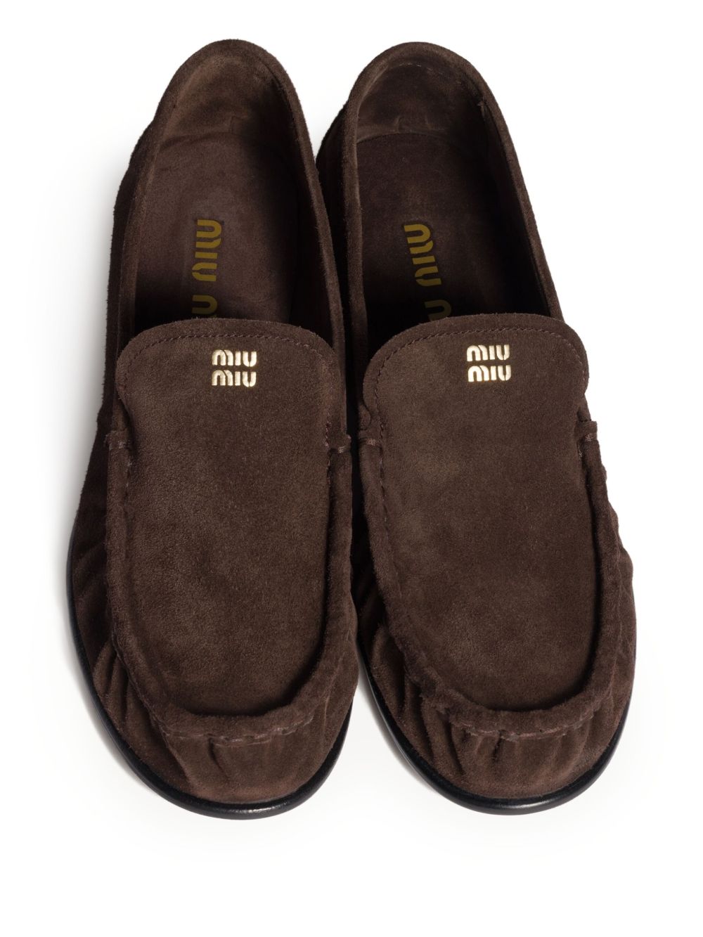 Miu Miu Flat shoes BROWN 5D499E054F0003 (MIU MIU / フラットシューズ ) | MIU MIU (ミュウミュウ)(4)
