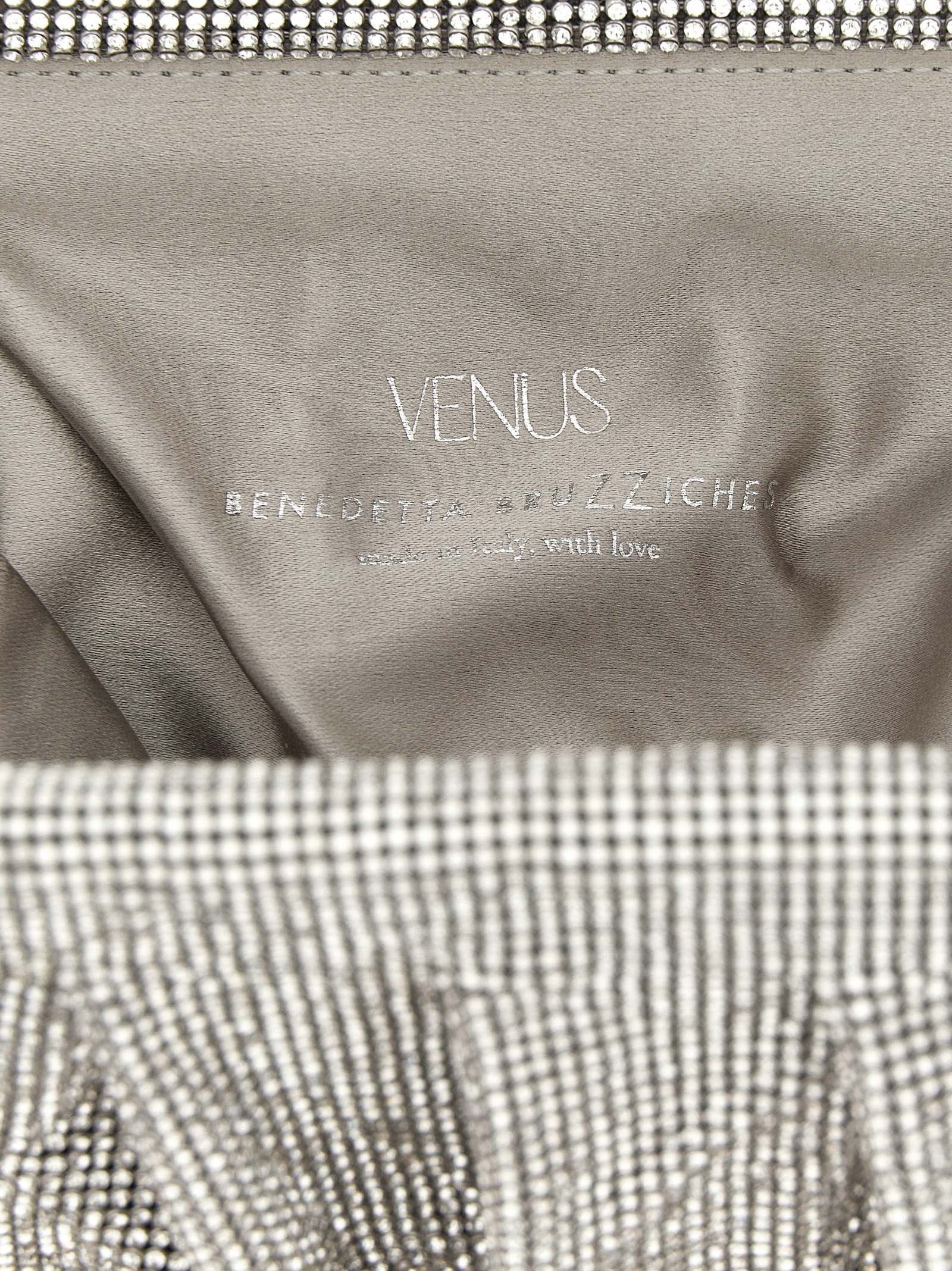 'Venus - La Grande' clutch 0010019CRYSTALONSILVER (BENEDETTA BRUZZICHES / クラッチバッグ・ポーチ ) | BENEDETTA BRUZZICHES (ベネデッタ・ブルッツィケス)(3)
