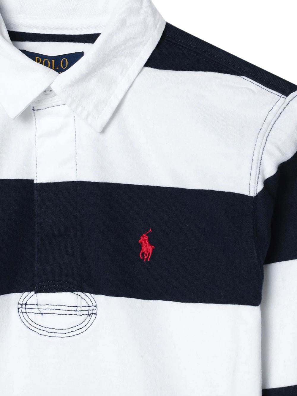 STRIPED LONG-SLEEVE POLO SHIRT WITH LOGO 323932280001 (Polo Ralph Lauren / ポロシャツ ) | Polo Ralph Lauren (ポロ ラルフ ローレン)(2)