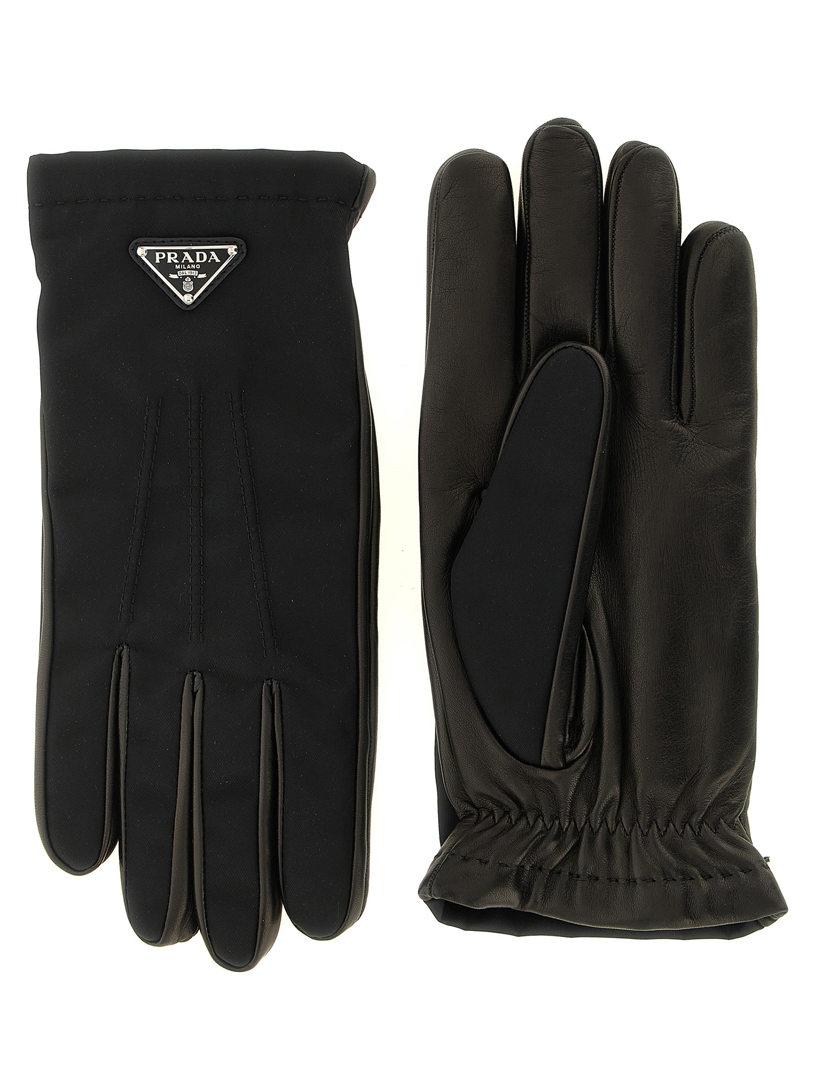 Re-Nylon and nappa gloves 2GG7952DWBF0002 (Prada / グローブ ) | Prada (プラダ)