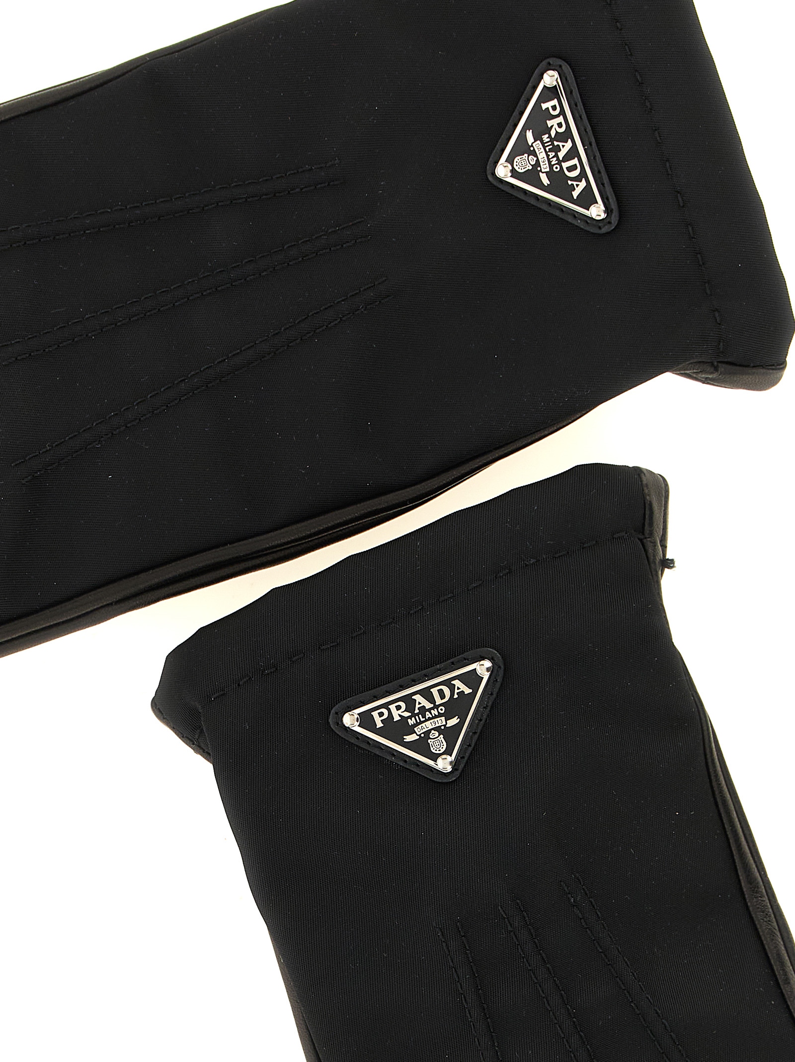 Re-Nylon and nappa gloves 2GG7952DWBF0002 (Prada / グローブ ) | Prada (プラダ)(2)