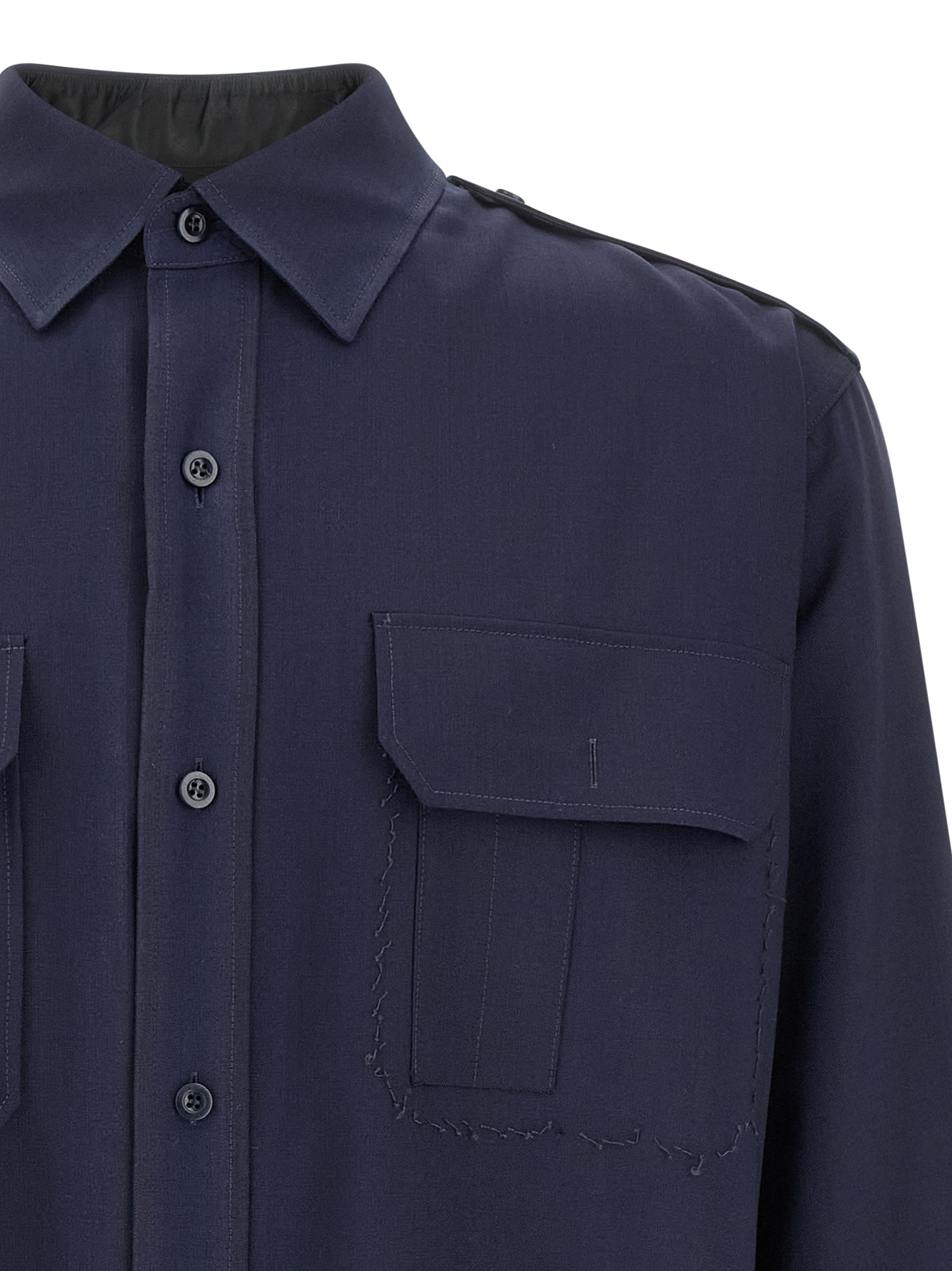 'Pressed to Death' shirt S50DT0059M35524470 (Maison Margiela / シャツ・ブラウス ) | Maison Margiela (メゾン マルジェラ)(2)
