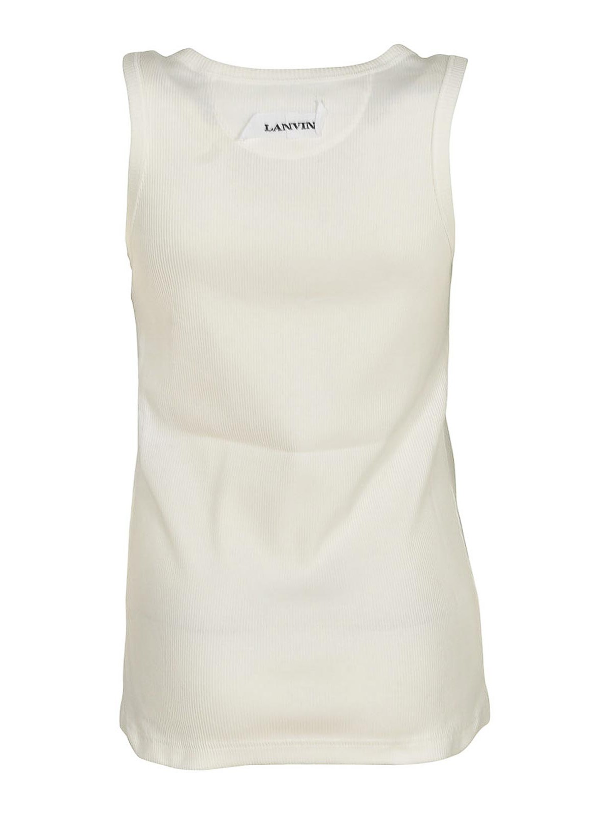 Top White RWTO0012J047P2600 (LANVIN / タンクトップ・キャミソール ) | LANVIN (ランバン)(1)