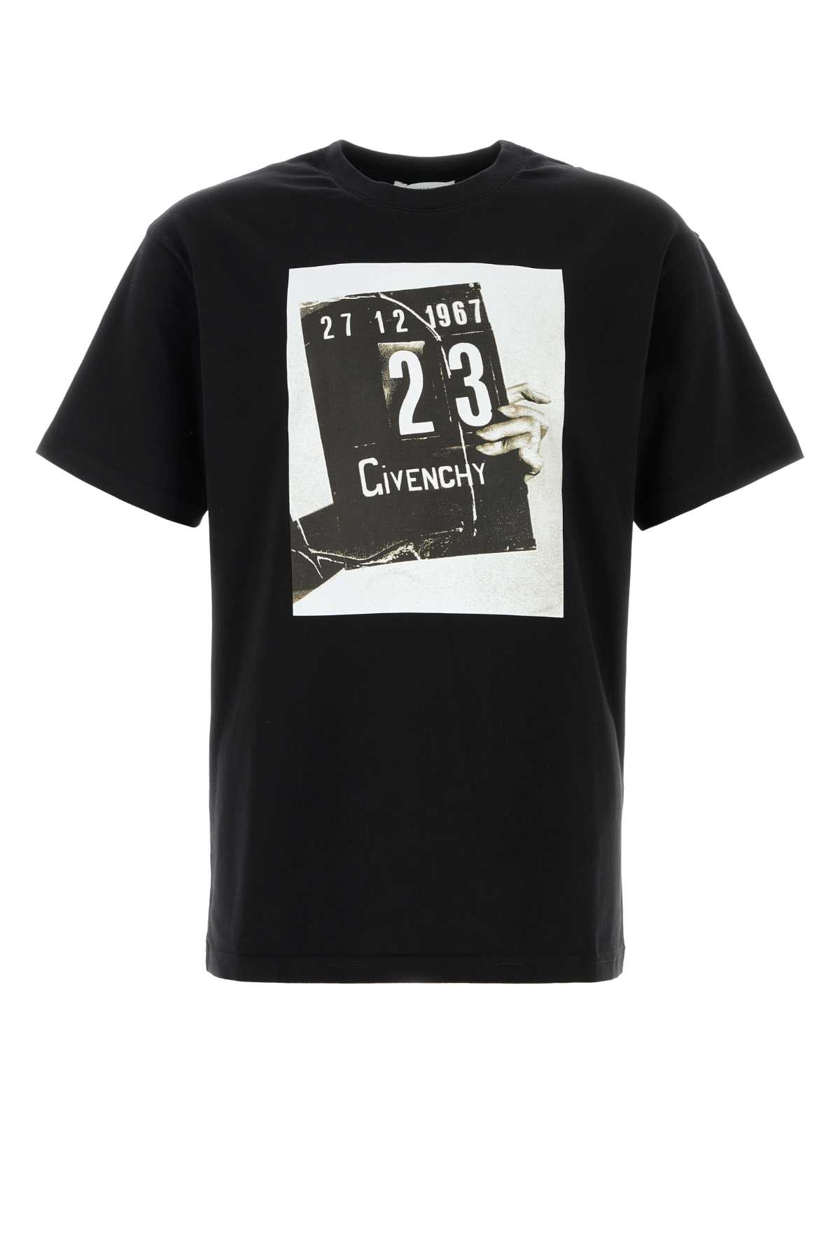 Black cotton t-shirt BM71NK3YSL001 (GIVENCHY / Tシャツ・カットソー ) | GIVENCHY (ジバンシィ)