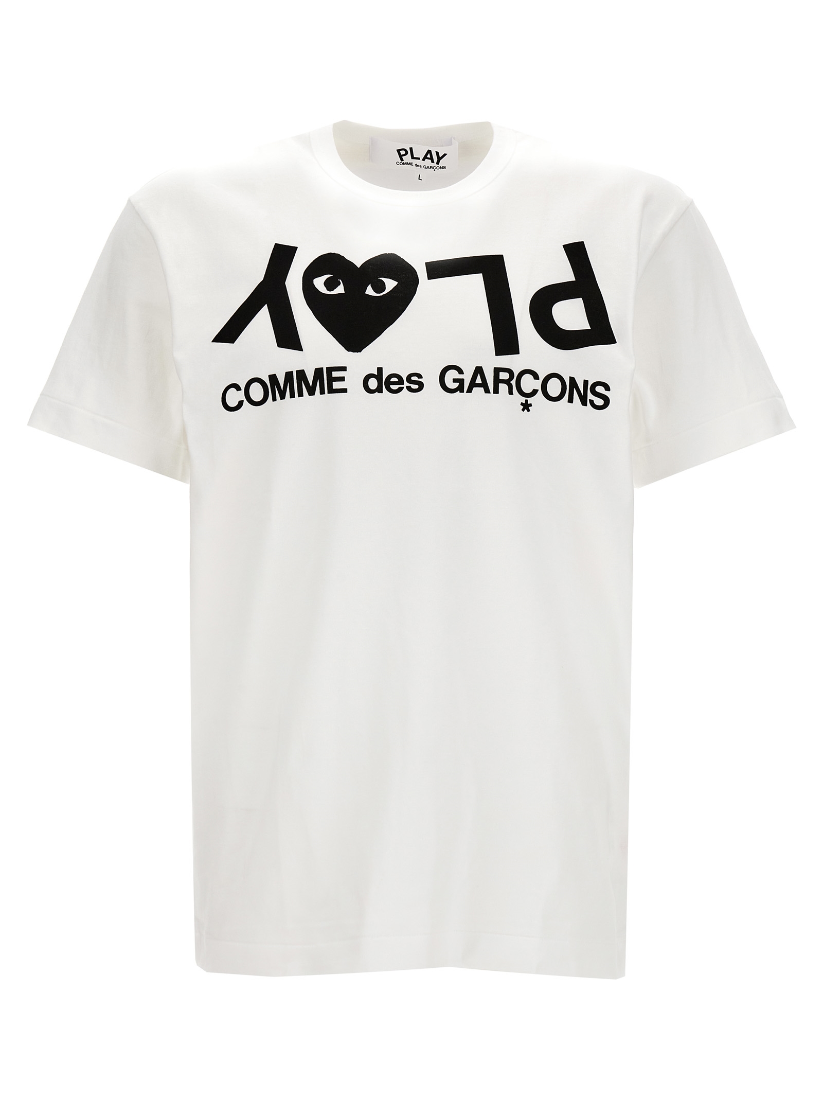 Logo print T-shirt AXT0681 (PLAY Comme Des Garçons / Tシャツ・カットソー ) | PLAY Comme Des Garçons (プレイ コムデギャルソン)