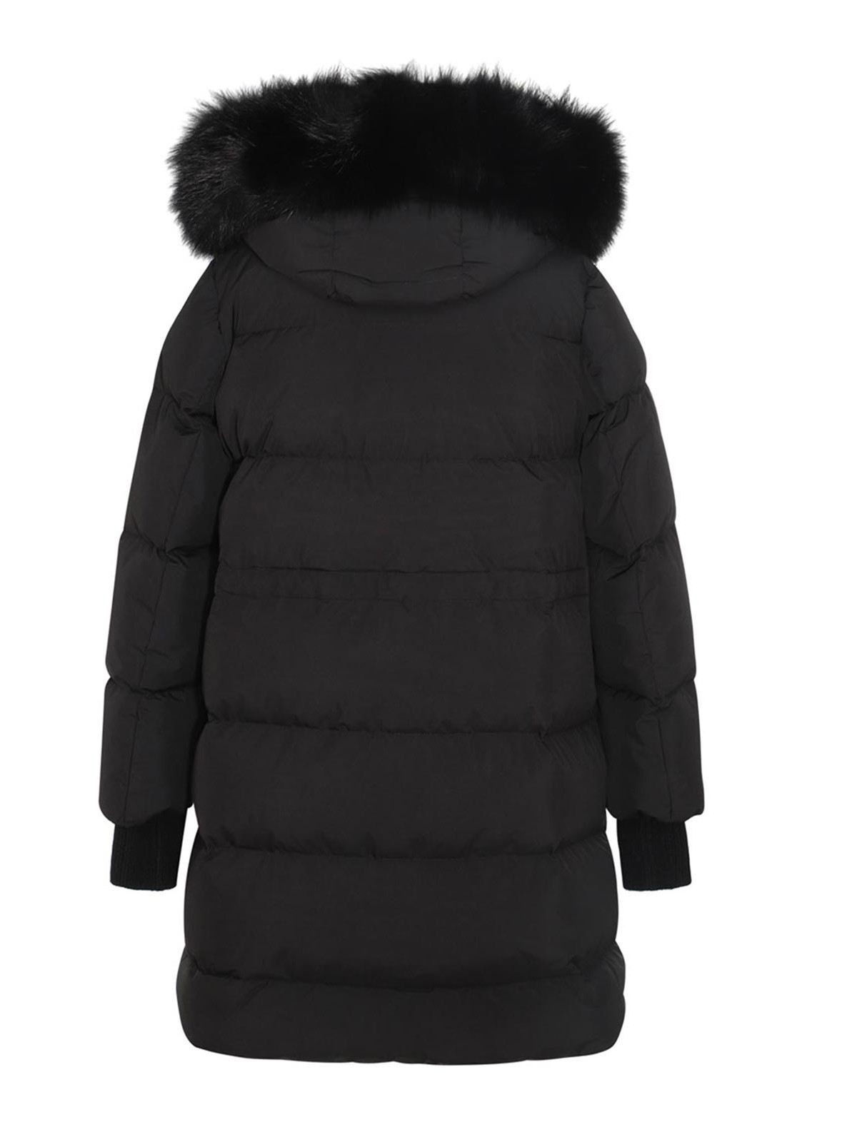Black Wool Down Jacket MODGI300008STPU0001 (MooRER / ダウンジャケット・コート ) | MooRER (ムーレー)(1)