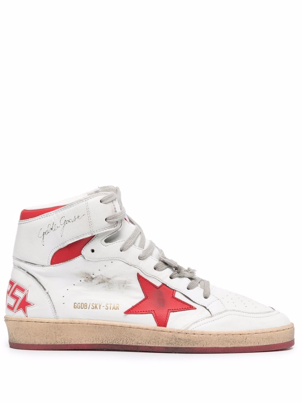 Golden Goose Sneakers White/red GMF00230F00219010350 (Golden Goose / スニーカー ) | Golden Goose (ゴールデングース)