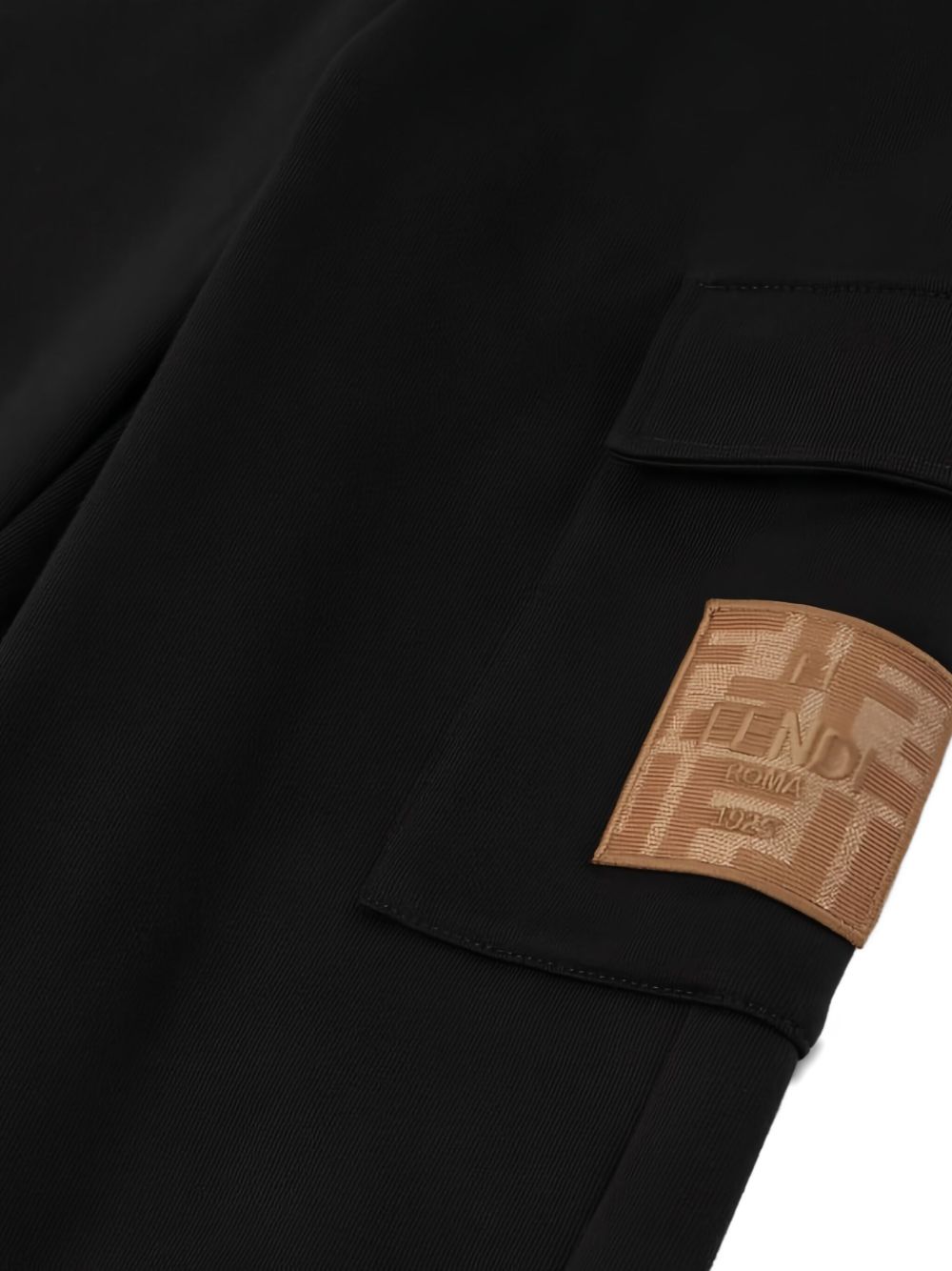 Fendi Kids Trousers Black JUF1715V0F0GME (FENDI / パンツ ) | FENDI (フェンディ)(1)