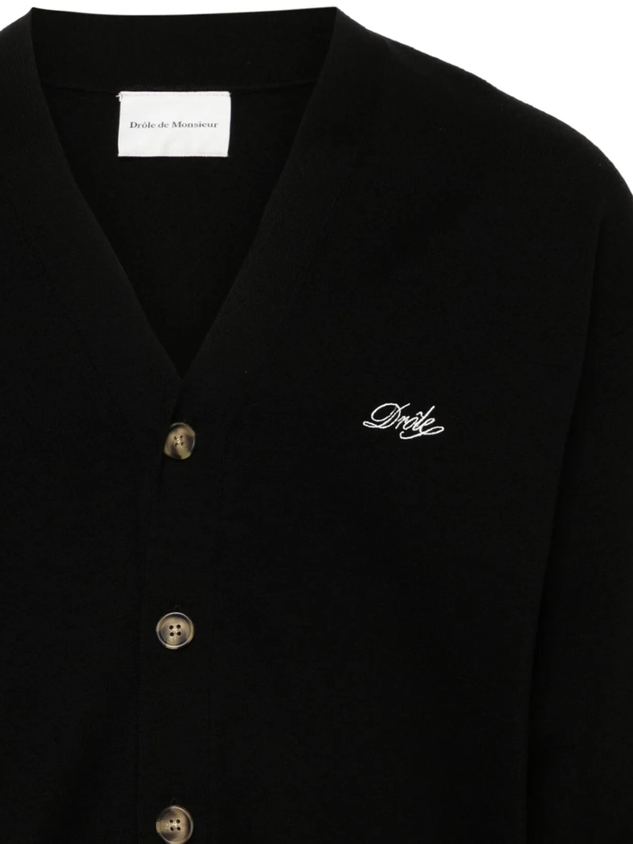 DROLE DE MONSIEUR Sweaters Black PERMCA123WO007BL (Drôle De Monsieur / ニット・セーター・カーディガン ) | Drôle De Monsieur (ドロールドムッシュ)(1)