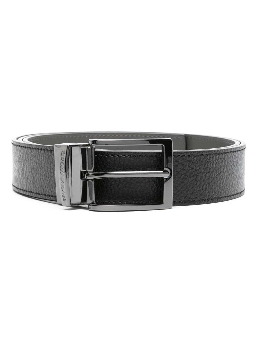 Emporio Armani Belts Black/Grey Y4S195YLO8J80740 (EMPORIO ARMANI / ベルト・サスペンダー ) | EMPORIO ARMANI (エンポリオ アルマーニ)