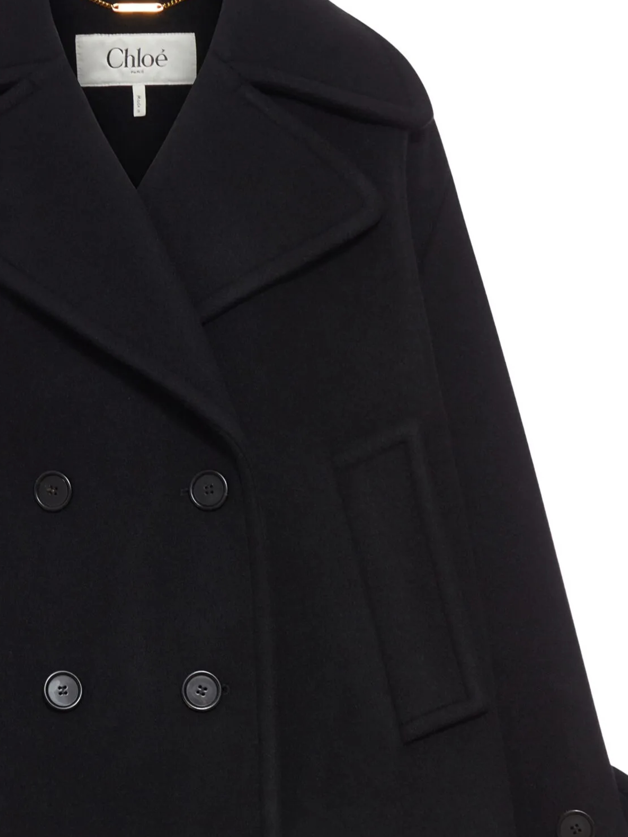 Chloè Coats Black 25AMA96952001 (Chloé / コート ) | Chloé (クロエ)(1)