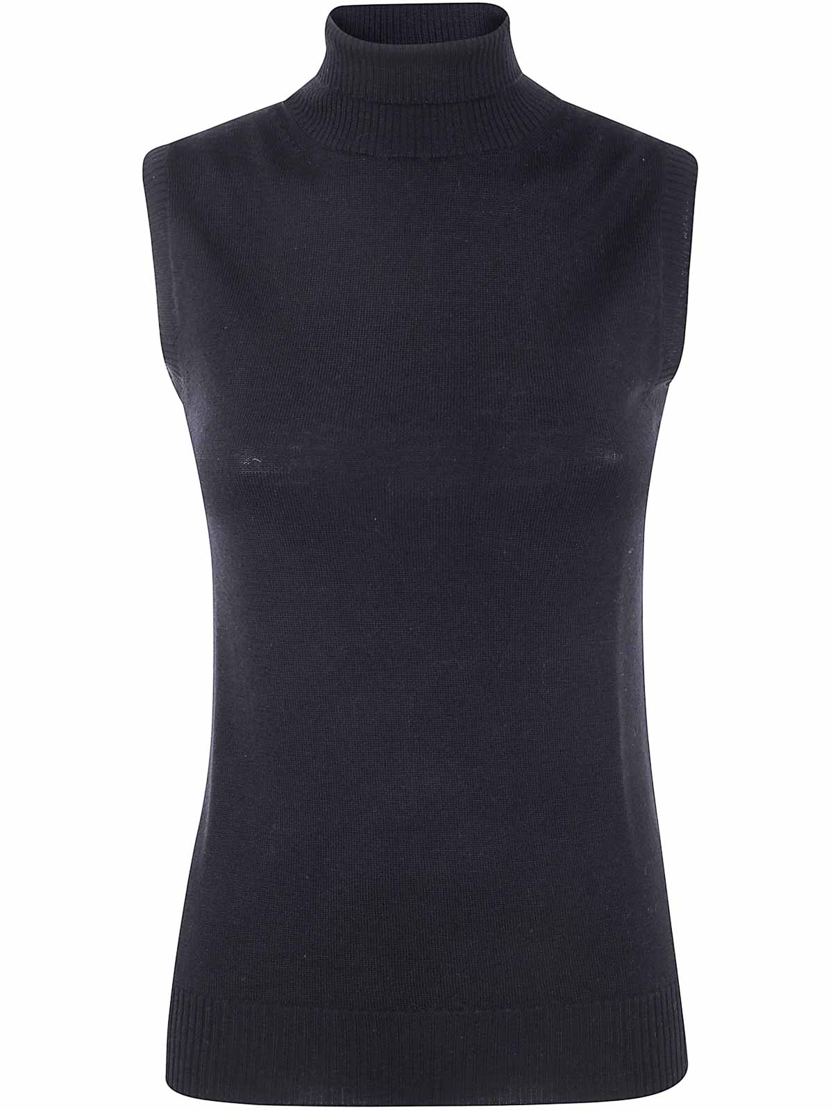 Turtle Neck Sleeves Less Woven Top 25223660116E15 (Sportmax / タンクトップ・キャミソール ) | Sportmax (スポーツマックス)(1)