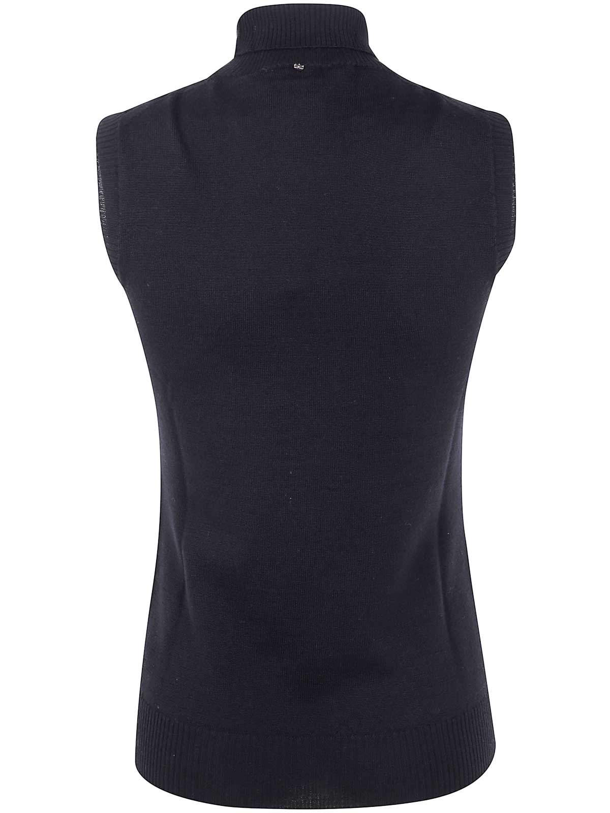 Turtle Neck Sleeves Less Woven Top 25223660116E15 (Sportmax / タンクトップ・キャミソール ) | Sportmax (スポーツマックス)(2)