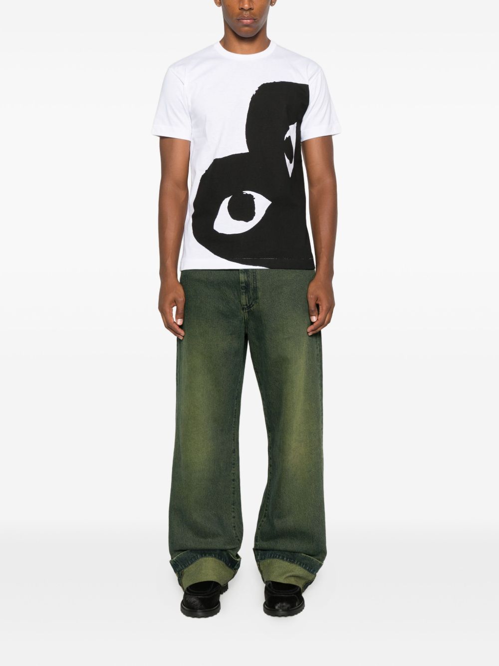 Comme des Garcons T-shirts and Polos WHITE AXT3471 (Comme Des Garçons / Tシャツ・カットソー ) | Comme Des Garçons (コムデギャルソン)(2)