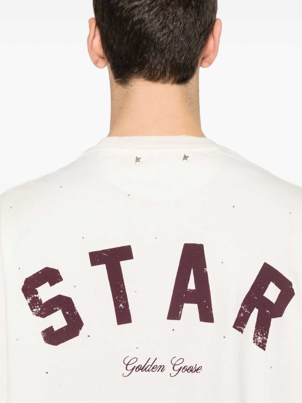 GOLDEN GOOSE T-shirts and Polos WHITE GUP01873DP00242111616 (Golden Goose / Tシャツ・カットソー ) | Golden Goose (ゴールデングース)(2)