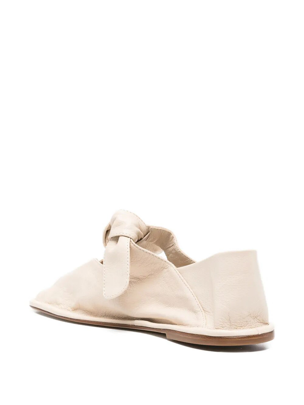 Llasada Supple Shiny Flat Shoes LLSSWFA24CREAM (HEREU / フラットシューズ ) | HEREU (へリュー)(1)