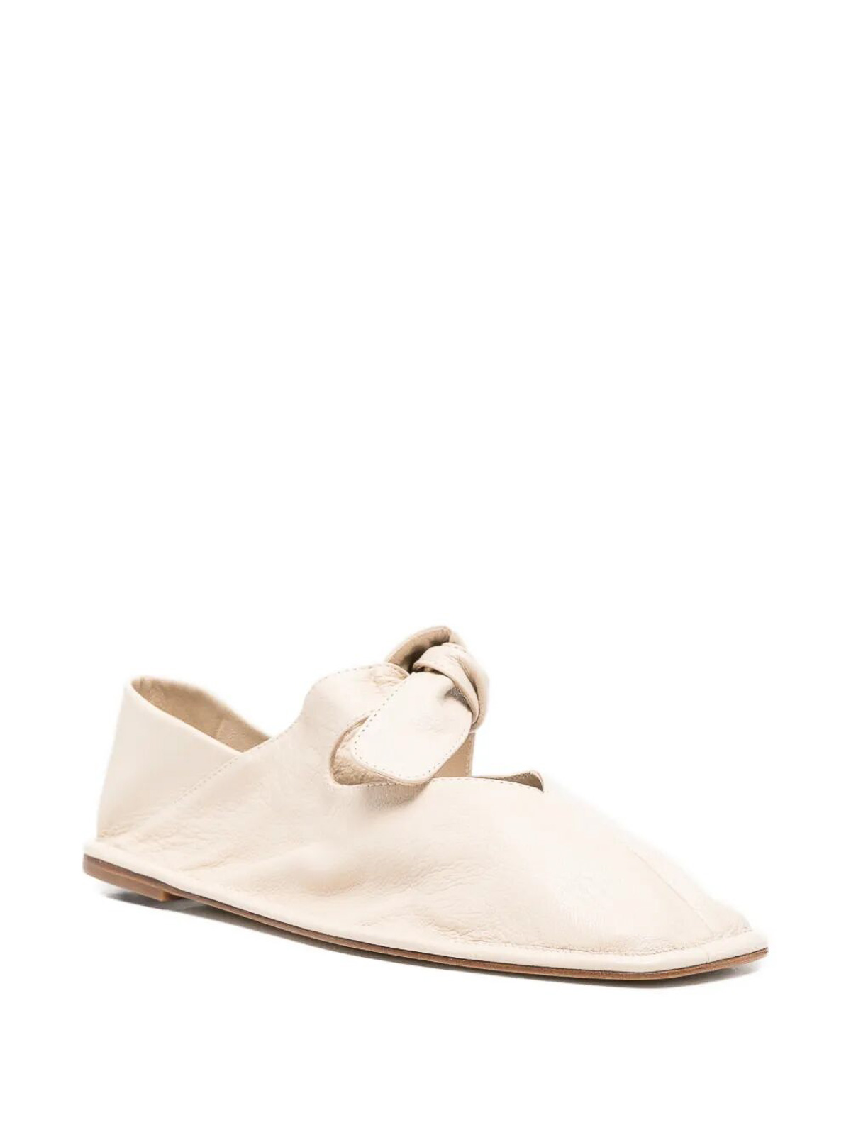 Llasada Supple Shiny Flat Shoes LLSSWFA24CREAM (HEREU / フラットシューズ ) | HEREU (へリュー)(2)