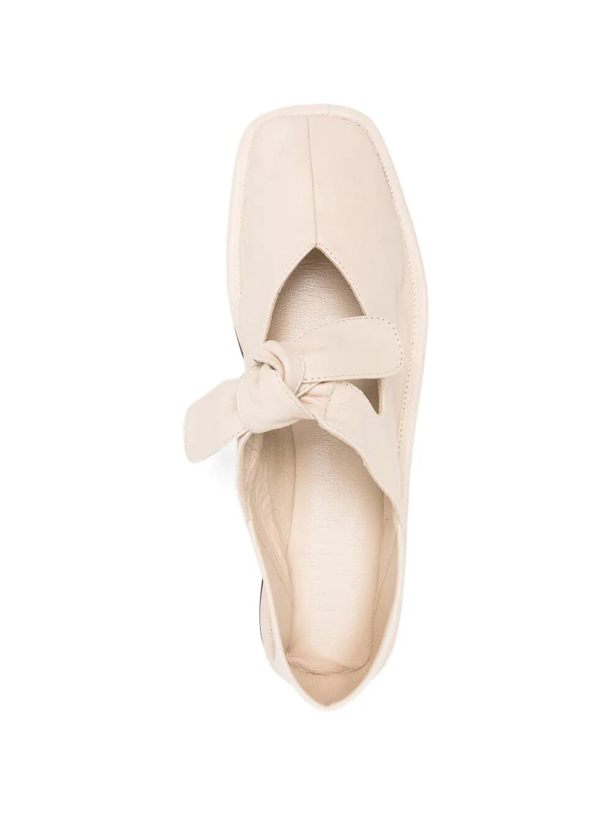 Llasada Supple Shiny Flat Shoes LLSSWFA24CREAM (HEREU / フラットシューズ ) | HEREU (へリュー)(3)