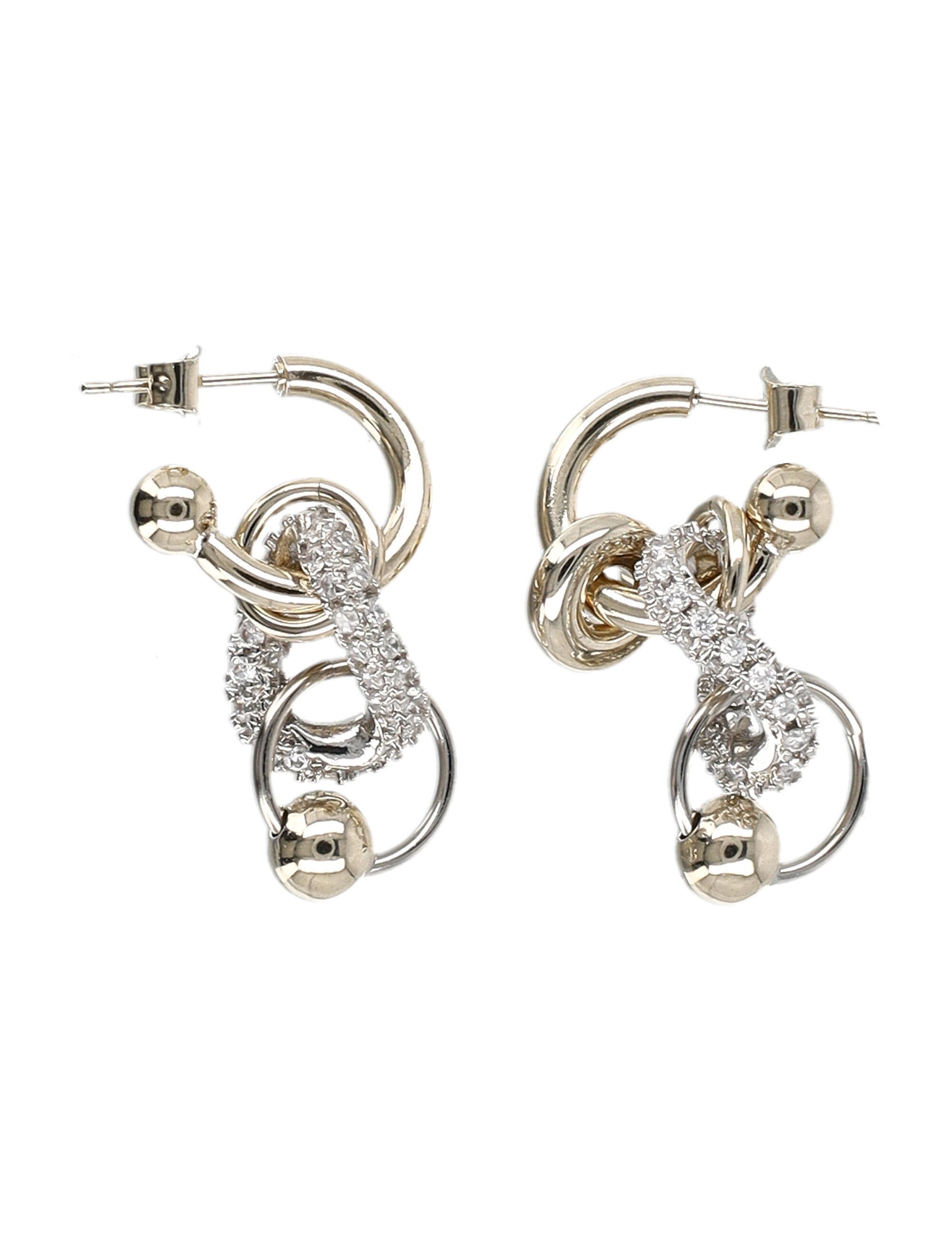 JUSTINE CLENQUET Accessories LEXIEEARRINGSPALLADIUM (JUSTINE CLENQUET / ピアス・イヤリング ) | JUSTINE CLENQUET (ジュスティーヌ クランケ)(1)