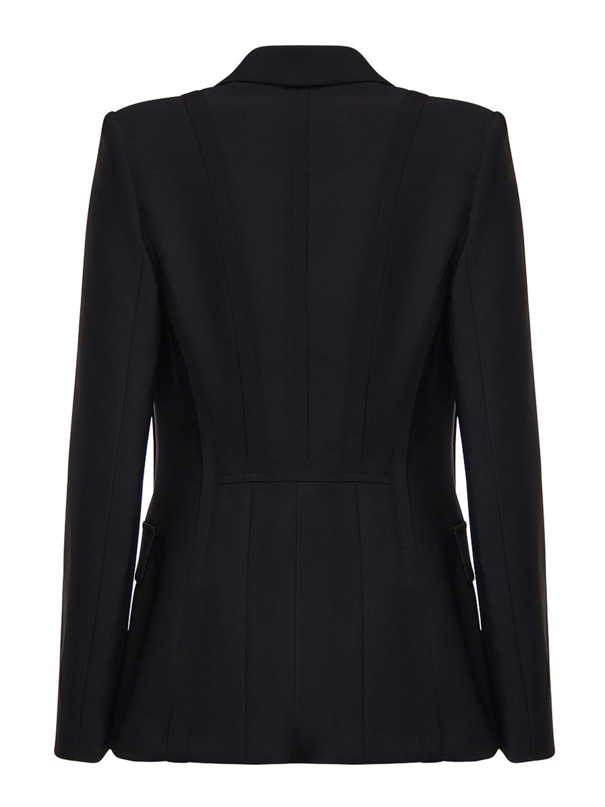 Black Jacket GI21661E2110 (Elisabetta Franchi / ブレザー・ジャケット ) | Elisabetta Franchi (エリザベッタ フランキ)(2)