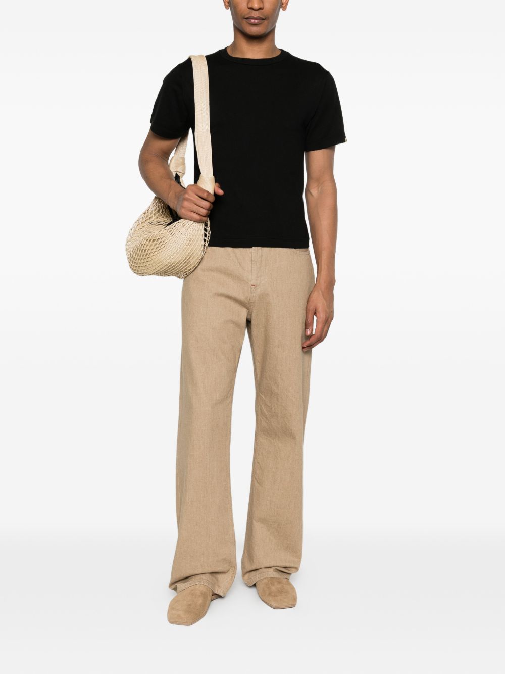 EXTREME CASHMERE T-shirts and Polos BLACK 268CUBA174 (extreme cashmere / Tシャツ・カットソー ) | extreme cashmere (エクストリーム カシミヤ)(3)