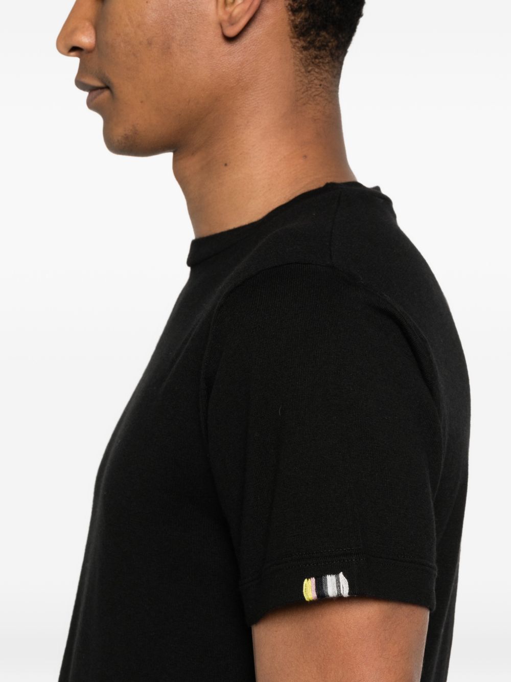 EXTREME CASHMERE T-shirts and Polos BLACK 268CUBA174 (extreme cashmere / Tシャツ・カットソー ) | extreme cashmere (エクストリーム カシミヤ)(4)