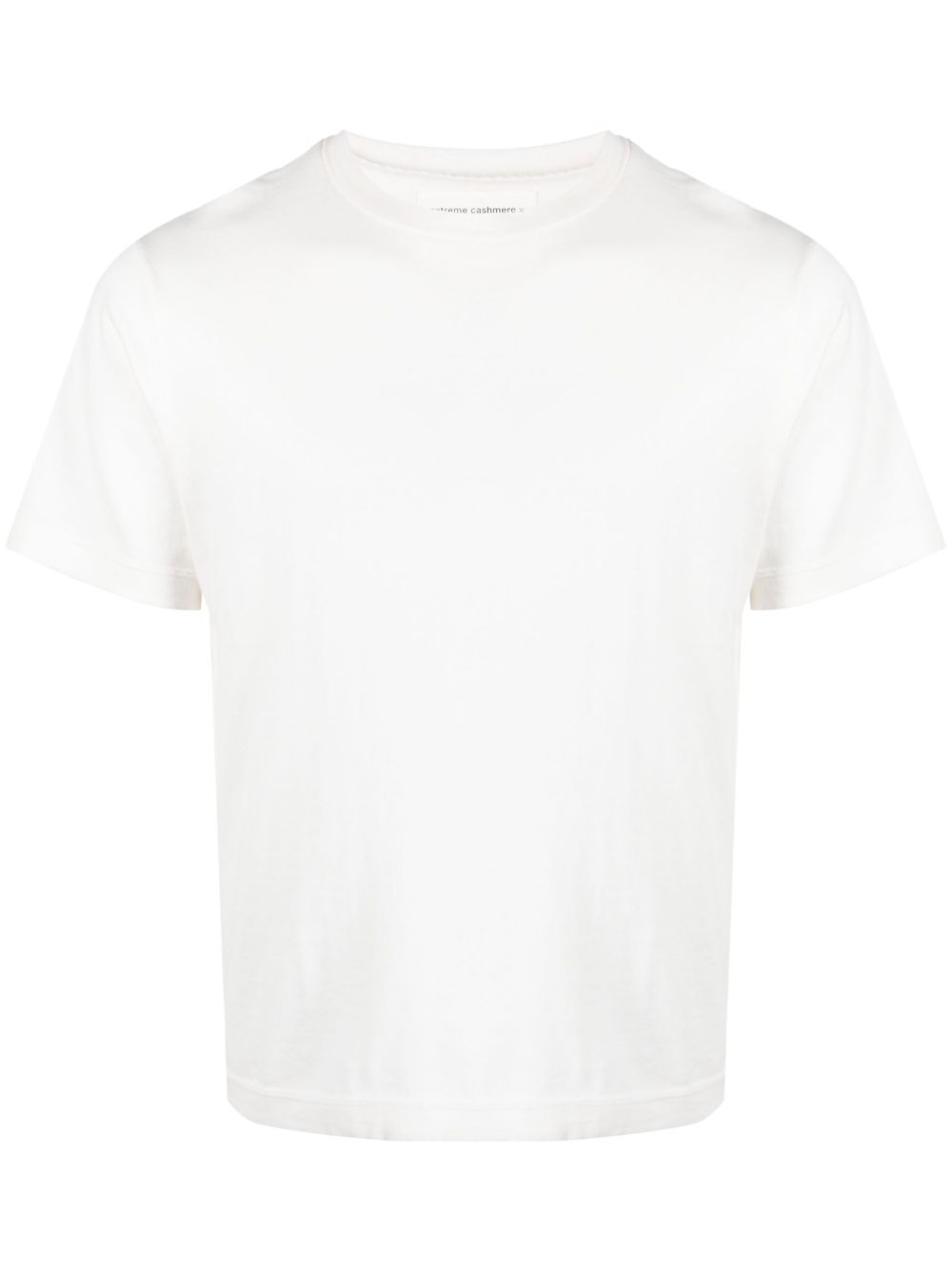 EXTREME CASHMERE T-shirts and Polos WHITE 268CUBA149 (extreme cashmere / Tシャツ・カットソー ) | extreme cashmere (エクストリーム カシミヤ)