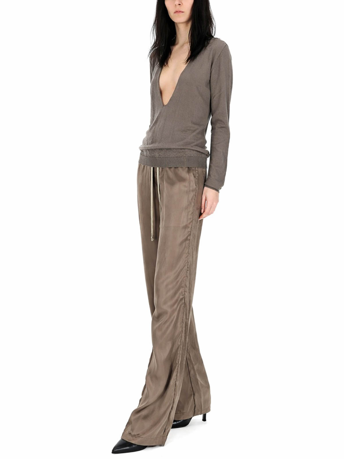 Extreme V Neck Jersey RP01F6668M34 (Rick Owens / ニット・セーター・カーディガン ) | Rick Owens (リック オウエンス)(1)