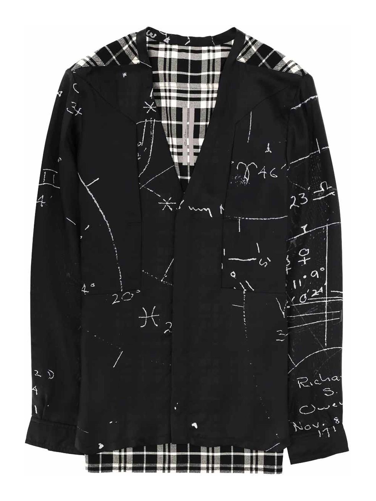 Larry Fogpocket Shirt RU01F2290KP1CP09119P (Rick Owens / シャツ・ブラウス ) | Rick Owens (リック オウエンス)