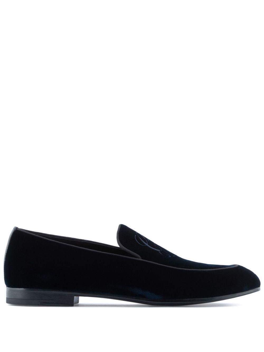 Giorgio Armani Flat shoes NAVY X2A373XM649N280 (GIORGIO ARMANI / ローファー ) | GIORGIO ARMANI (ジョルジオ アルマーニ)
