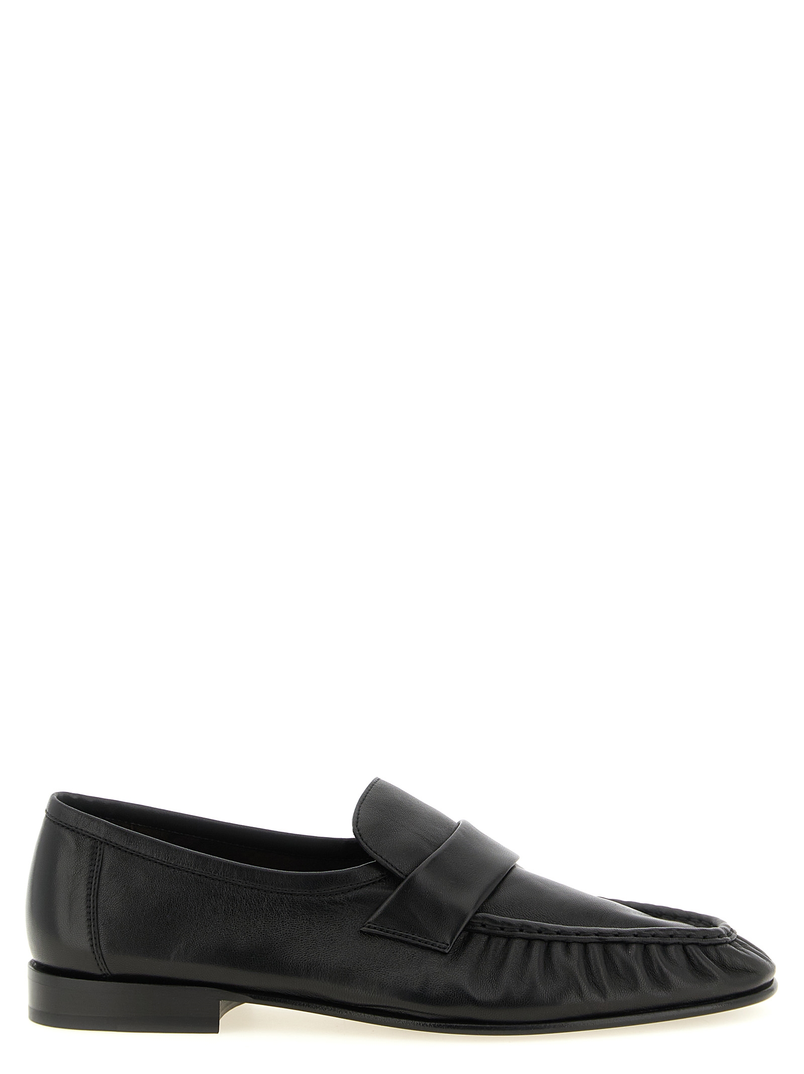 'Soft Mocassino' loafers F2018SN60BLK (The Row / ローファー ) | The Row (ザ・ロウ)