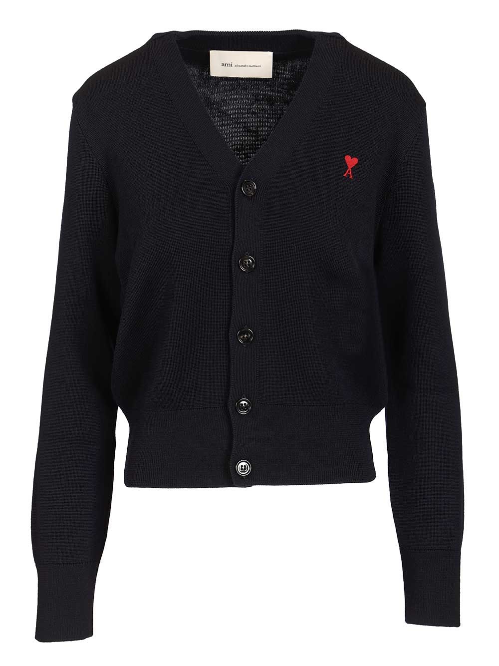 Ami de Cœur cardigan FKC374001414 (AMI Paris / ニット・セーター・カーディガン ) | AMI Paris (アミパリス)