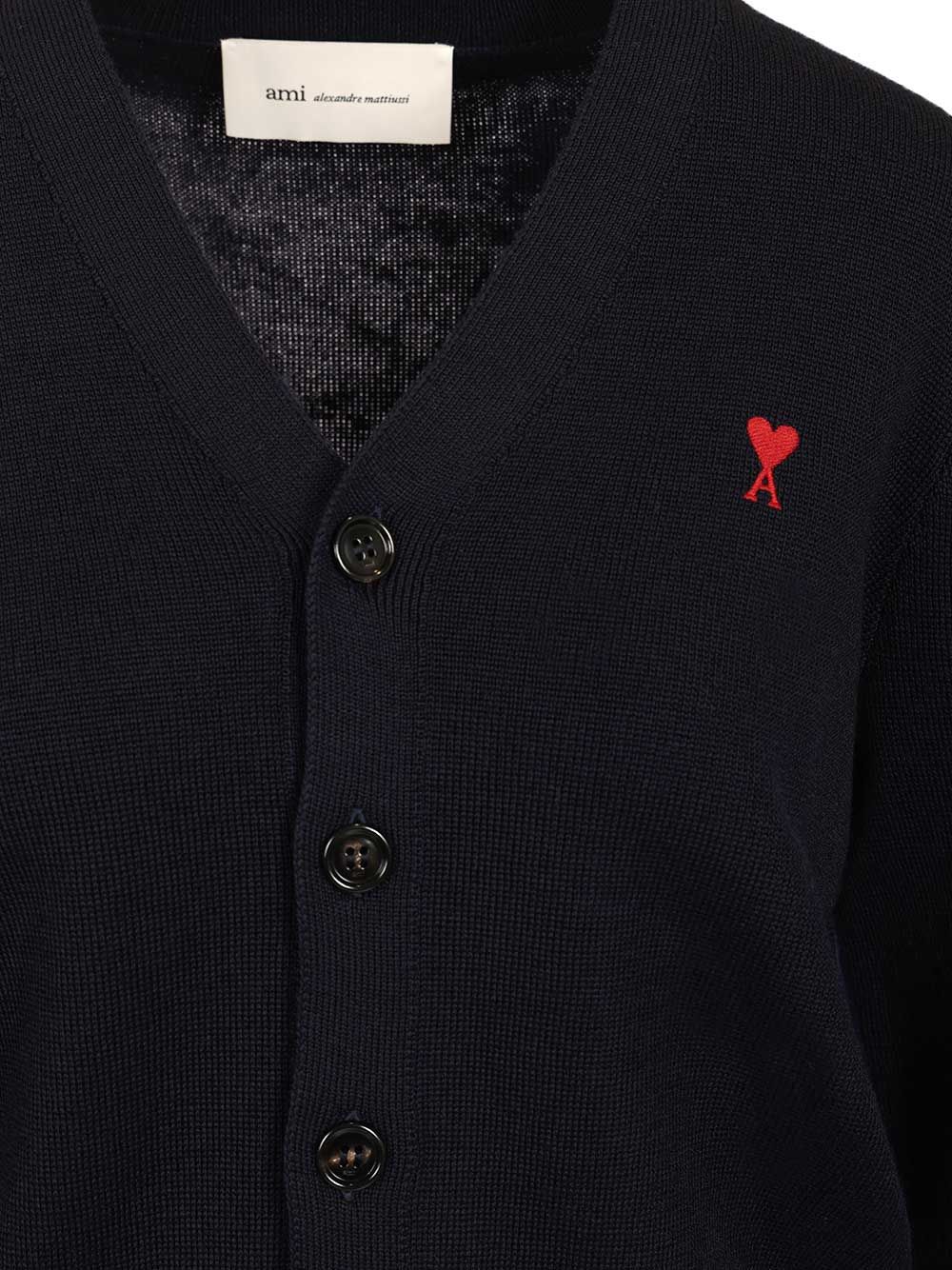 Ami de Cœur cardigan FKC374001414 (AMI Paris / ニット・セーター・カーディガン ) | AMI Paris (アミパリス)(2)