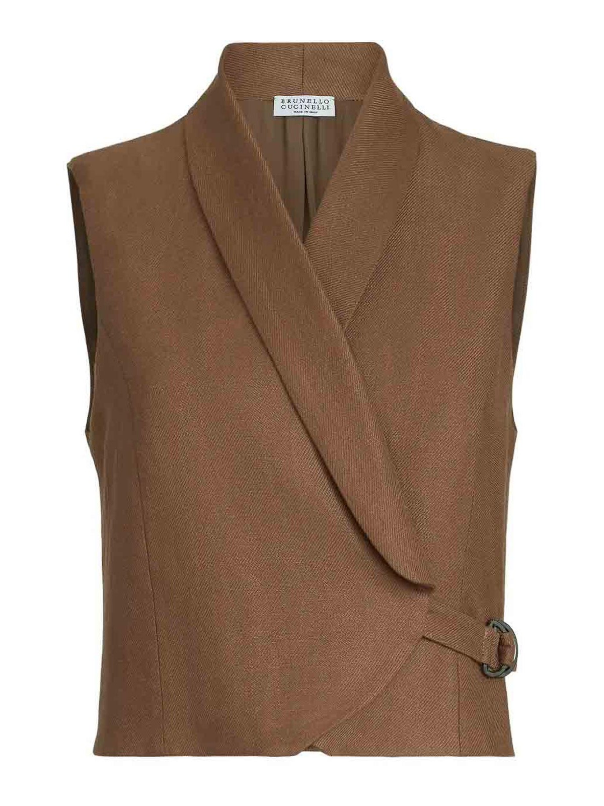 Linen Jacket MH527HG606C9850 (Brunello Cucinelli / ベスト ) | Brunello Cucinelli (ブルネロ・クチネリ)