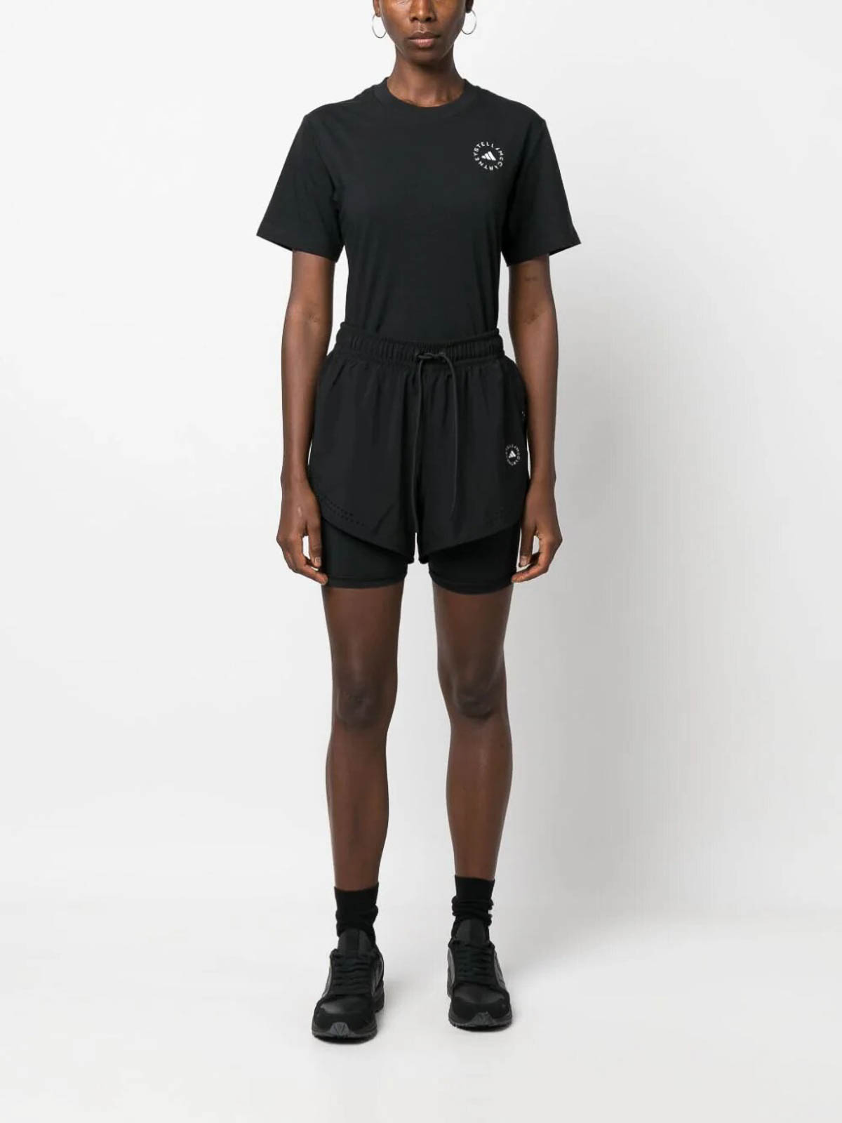 Asmc Regl Tee HR9170 (adidas by Stella McCartney / Tシャツ・カットソー ) | adidas by Stella McCartney (アディダス バイ ステラ マッカートニー)(1)