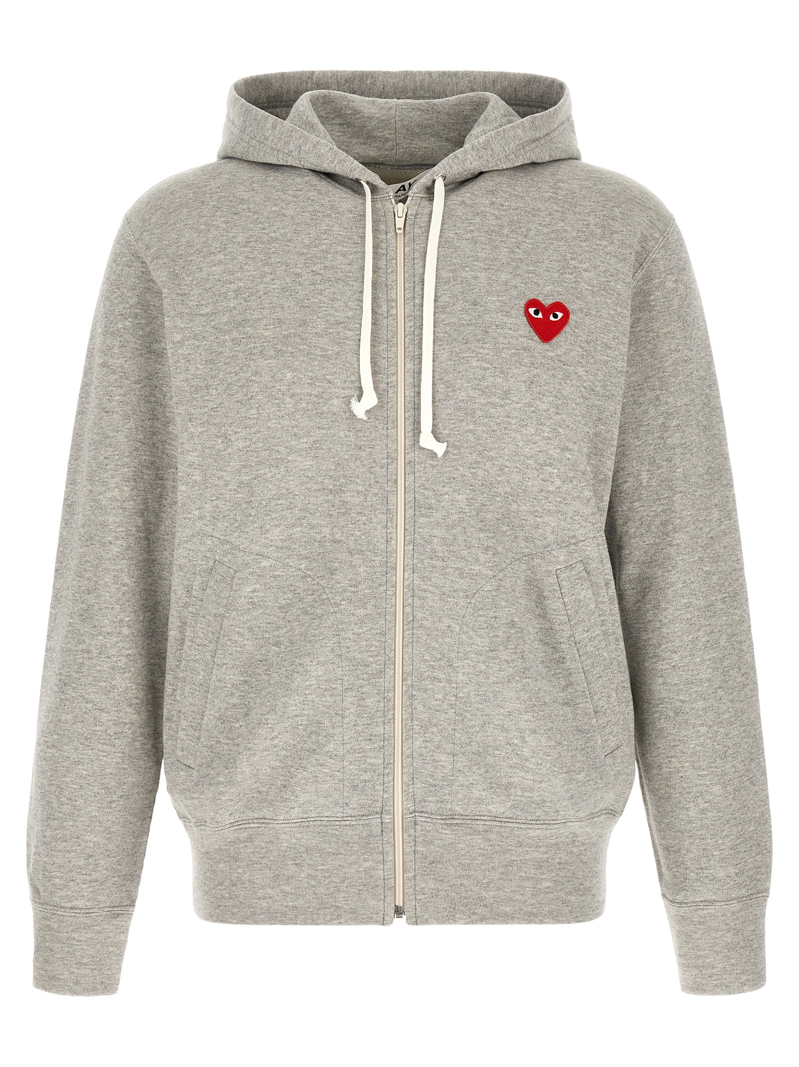 Hoodie with heart patch AXT1680511 (PLAY Comme Des Garçons / スウェット・フーディー ) | PLAY Comme Des Garçons (プレイ コムデギャルソン)