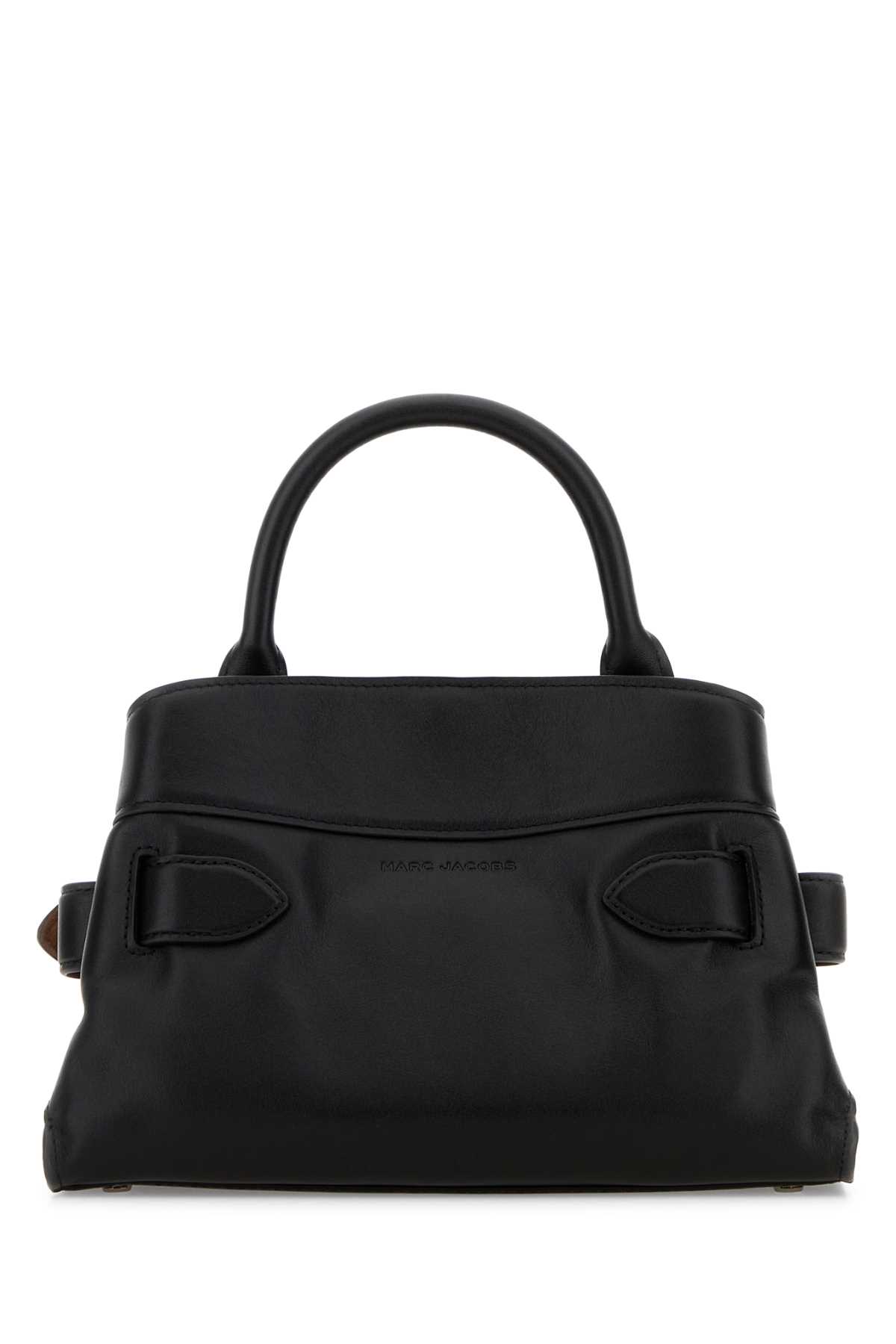 Black leather small Satchel handbag 2R5HSC012H01001 (Marc Jacobs / ハンドバッグ・ショルダーバッグ ) | Marc Jacobs (マーク ジェイコブス)(2)