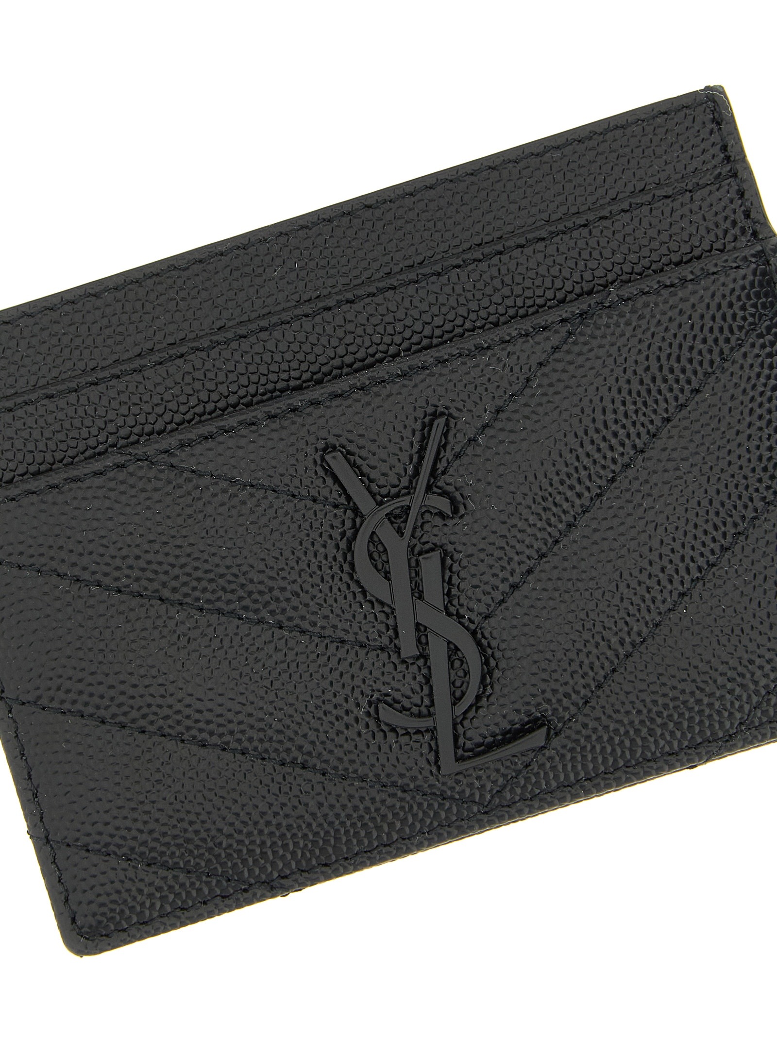 Logo matelassé card holder 423291BOW081000 (Saint Laurent / 財布・カードケース ) | Saint Laurent (サンローラン)(2)