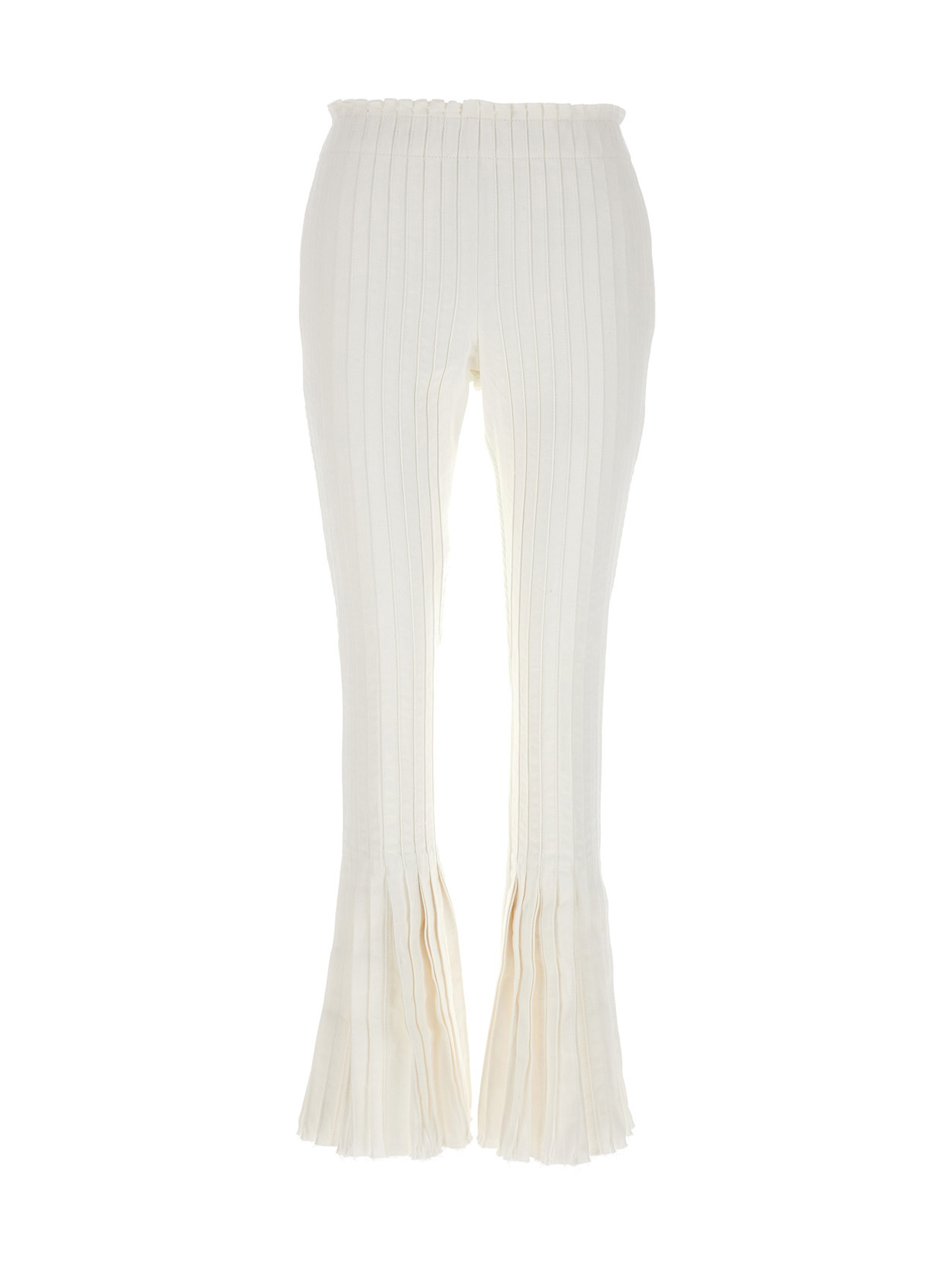 Ribbed pleated pants 2306708151 (sacai / パンツ ) | sacai (サカイ)