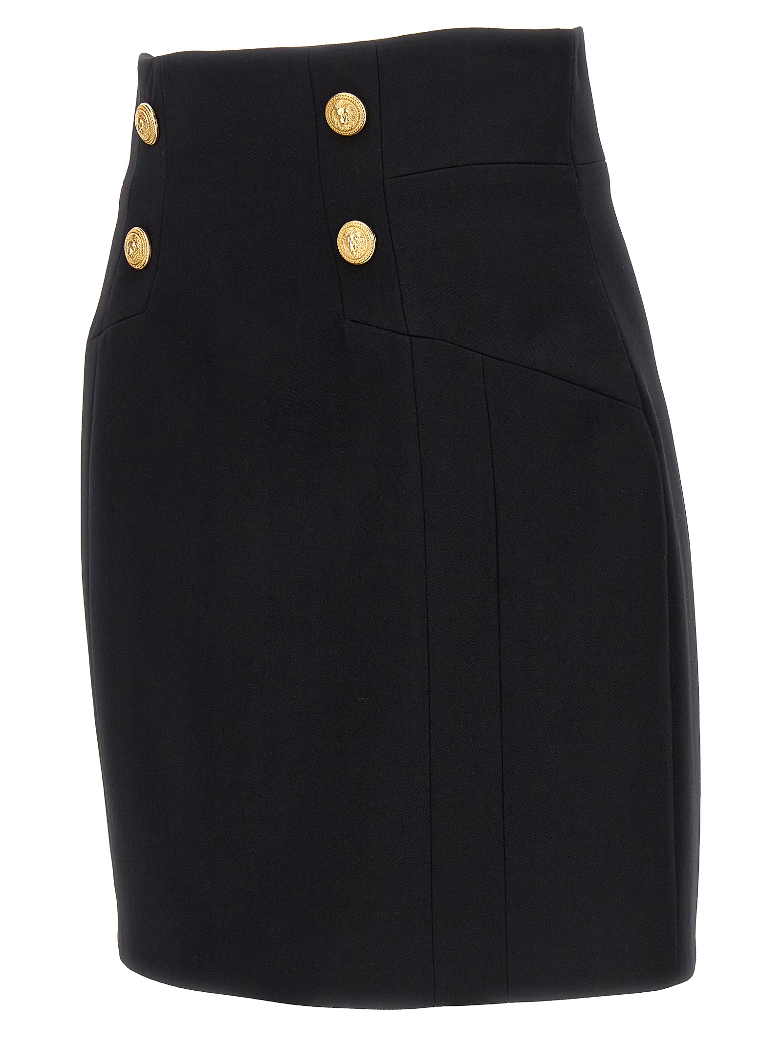 Logo button skirt BF1LB810WC090PA (Balmain / スカート ) | Balmain (バルマン)(2)
