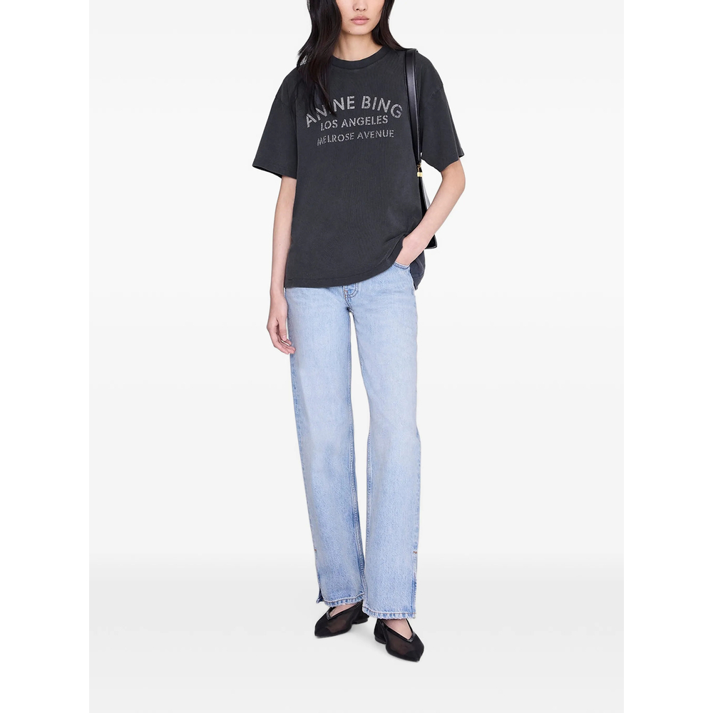 T-shirt Anine Bing A0812930WBL1 (ANINE BING / Tシャツ・カットソー ) | ANINE BING (アニン ビン)(3)